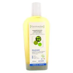 DERMACLAY Argile verte - Shampooing anti-pelliculaire bio 250ml