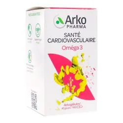 ARKOPHARMA Arkogélules oméga 3 fonctionnement cardiovasculaire boîte 180 capsules