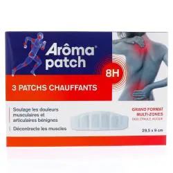 AROMA Patch Chauffants petit format multi-zones 8h x3 grand format