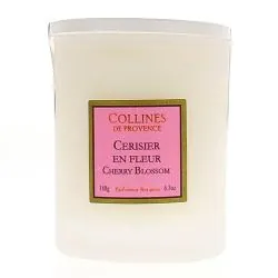 COLLINES DE PROVENCE Bougie Parfumée Cerisier de Fleur 180g