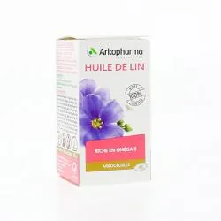 ARKOPHARMA Arkogélules huile de lin oméga 3 boîte 60 gélules