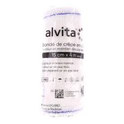 ALVITA Bande de crêpe 15cm x 4m