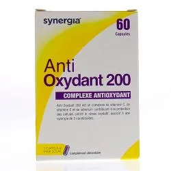 SYNERGIA Anti oxydant 200 x60 capsules