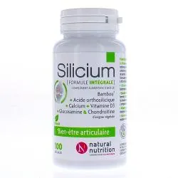 NATURAL NUTRITION Silicium formule intégrale 100 gélules