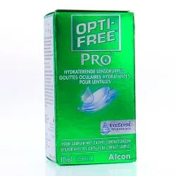 OPTI-FREE Pro Gouttes oculaires hydratantes pour lentilles 10ml