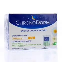 CHRONODORM Tisane endormissement Sachet double action x20 sachets