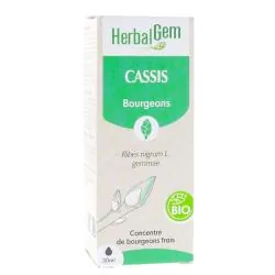 HERBALGEM Concentré du bourgeons frais - Cassis bourgeons Bio 30ml