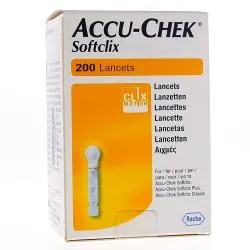 ACCU-CHECK Softclix lancettes x200