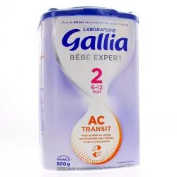 GALLIA Lait Expert AC Transit 2ème âge 800g