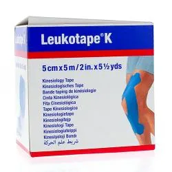 LEUKOPLAST Leukotape k - Bande taping de kinéologie 5cm x 5m