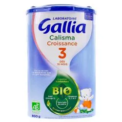 GALLIA Calisma croissance bio 3ème age +10mois 800g