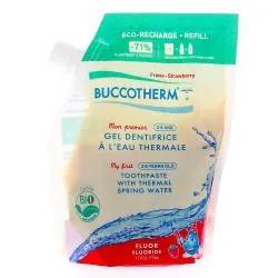 BUCCOTHER Mon 1er gel dentifrice bio fraise eco recharge 400ml