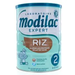 MODILAC Expert Riz 2ème âge 6 - 12 mois 800g