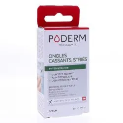 PODERM Nourrissant - Sérum ongles cassants, striés 8ml