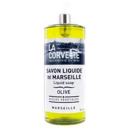 LA CORVETTE Savon liquide de Marseille Olive 1l