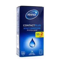 MANIX Contact plus - Préservatifs sensations intactes boites de 12+2 préservatifs