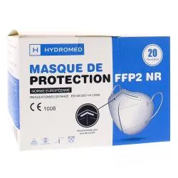 HYDROMED Masque de protection FFP2 NR x20pièces blanc