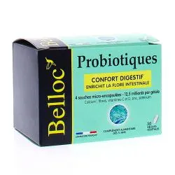 BELLOC Probiotiques confort digestif x30 gélules