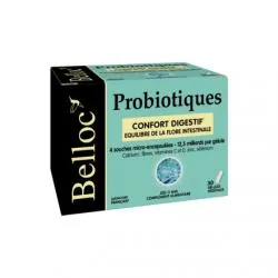 BELLOC Probiotiques confort digestif x30 gélules