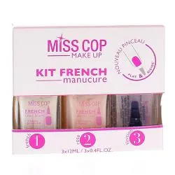 MISS COP Kit french manucure 3x12ml