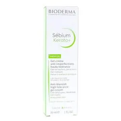 BIODERMA Sébium Kérato+ Gel-Crème anti-imperfections haute tolérance 30ml
