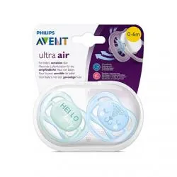 AVENT Sucettes Ultra air 0-6m x2 hello