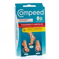 COMPEED Assortiment pansements ampoules x10