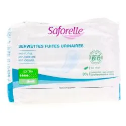 SAFORELLE Serviettes fuites urinaires extra x10