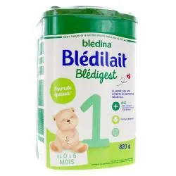 BLEDINA Bledilait Blédigest lait 1er âge 820g