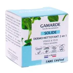 GAMARDE Dermo-Nettoyant 2en1 Solide Bio 48 ml