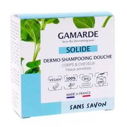 GAMARDE Dermo-shampooing douche solide bio 109ml