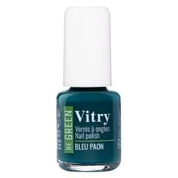 VITRY BE GREEN - Vernis à ongles n°107 Bleu Paon 6ml