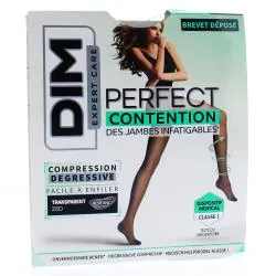 DIM Perfect contention - Collant transparent 25D couleur gazelle  taille 2