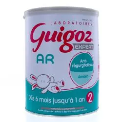 GUIGOZ Lait AR 2ème age Anti-Régurgitations 6-12 mois 780g