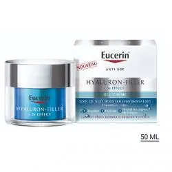 EUCERIN Hyaluron-Filler + 3x Effect - Gel-crème Soin de nuit booster d'hydratation 50ml