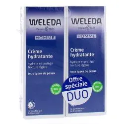WELEDA Homme Crème hydratante  2 tubes de 30ml