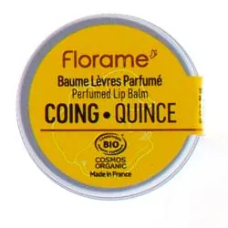FLORAME Baume à lèvres parfumé bio Coing 12g