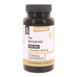 NAT & FORM Magnésium liposomal x60 gélules