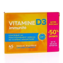 PHARMASCIENCE Vitamine D3 45 gélules