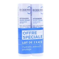 BIODERMA Atoderm - Stick Lèvres hydratant lot de 2