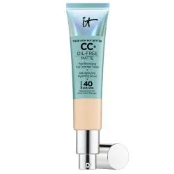IT COSMETICS Your Skin But Better CC+ Cream Oil Free Matte SPF 40 CC Crème Correctrice Haute Couvrance Anti-Pores Apparents "Light Medium"
