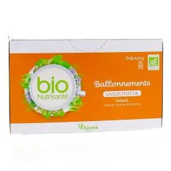 NUTRISANTE Infusions ballonnements bio x20 sachets