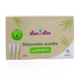 LUC ET LEA Bâtonnets ouatés en bambou x200