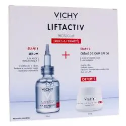VICHY Liftactiv - Coffret Protocole Anti-Rides & Fermeté Sérum HA filler + mini Crème jour SPF30 offerte