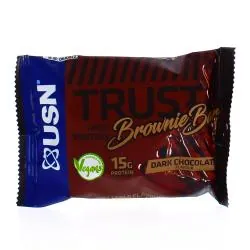 USN Trust Crunch Barre brownie chocolat vegan 60g
