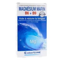 AQUATECHNIE Magnésium Marin B6 + B9 40 gélules