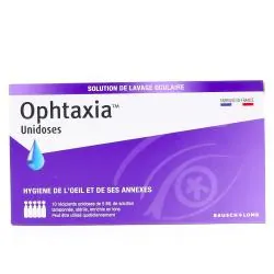 BAUSCH & LOMB Ophtaxia - Solution pour lavage oculaire 10x5ml