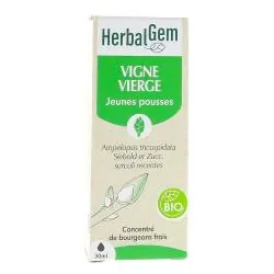 HERBALGEM Concentré de bourgeons frais - Vigne Vierge jeunes pousses bio 30ml
