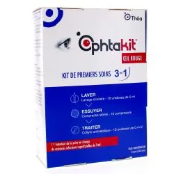 OPHTAKIT Oeil Rouge 10 soins