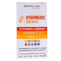 GRANIONS Vitamineris Energie 1000mg 30 comprimés effervescents
